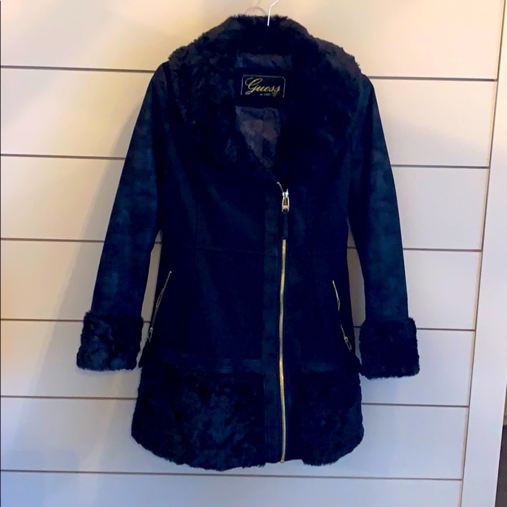 Gently used Guess pea coat
